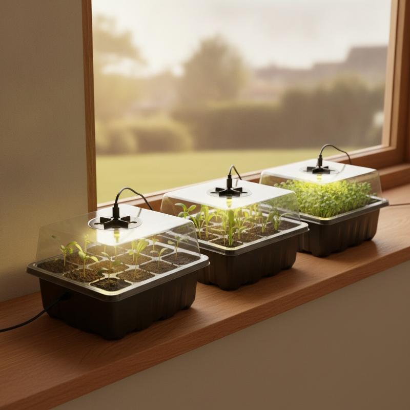 Humidity Dome Kit - Plateau de semis domestique à 6/12