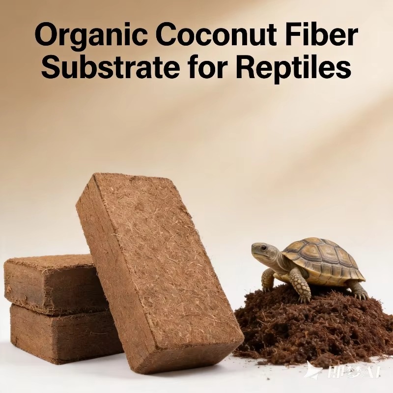 Sphagnum Moss Dry - Litière pour reptiles en brique de
